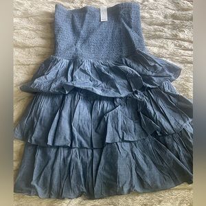 Old navy size L strapless ruffled sundress NWT